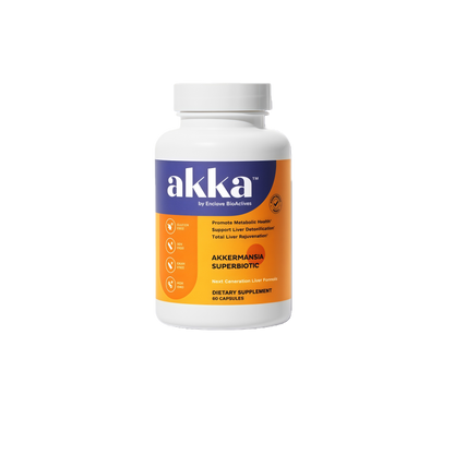 AKKA Premium Liver Cleanse Detox & Repair Superbiotic: Liver Detox, Regeneration, & Restoration Liver Support Supplement with Bioavailable Pasteurized Akkermansia | Vitality | Metabolism | Lmmunity