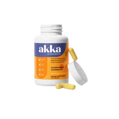 AKKA Premium Liver Cleanse Detox & Repair Superbiotic: Liver Detox, Regeneration, & Restoration Liver Support Supplement with Bioavailable Pasteurized Akkermansia | Vitality | Metabolism | Lmmunity